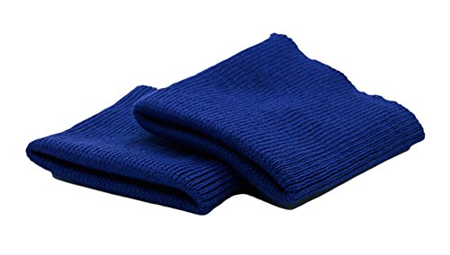 2 Elastische Bündchen für Kleidung - Ideal zum Nähen und Reparieren von Kleidungsstücken | Perfekt für Pullover, Hosen und Trainingsanzüge | 7,5 cm breit. (20. Elektrisches Blau) von Haberdashery Online