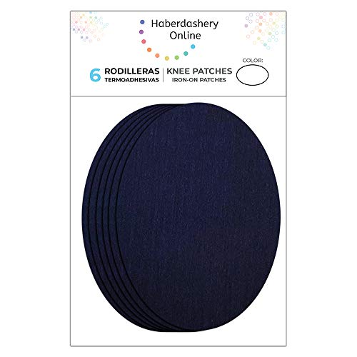 6 Patches zum aufbügeln farbe Helles Marineblau. Bügeleisen Reparatursatz 10.5 x 8 cm. RK22 6 Patches zum aufbügeln farbe Helles Marineblau. Bügeleisen Reparatursatz 10.5 x 8 cm. RK22 von Haberdashery Online
