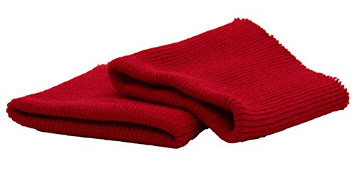 2 Elastische Bündchen für Kleidung - Ideal zum Nähen und Reparieren von Kleidungsstücken | Perfekt für Pullover, Hosen und Trainingsanzüge | 7,5 cm breit. (46. ​​​​Rot) von Haberdashery Online