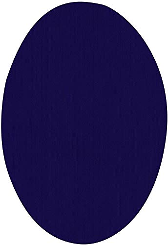 Elastische Knieschützer für Kleidung | Patches, um Kleidung zu reparieren. 6 Ellbogenschützer oder Knieschützer von 9 x 13 cm. Farbe: Navy von Haberdashery Online