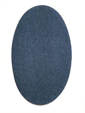 Haberdashery Online 6 Patches zum aufbügeln Farbe Denim Medium. Bügeleisen Reparatursatz 16 x 10 cm. RT21 von Haberdashery Online