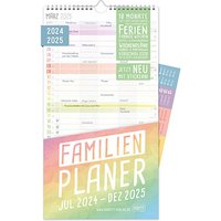 Häfft® Verlag Familienkalender 5-spaltig, Rainbow 2024/2025 von Häfft® Verlag