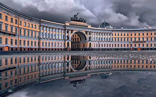 Haeran River Vollbohrer Schöne St Petersburg Russland Diy 5D Diamond Painting By Number Unique Kits Home Wall Decor von Haeran River