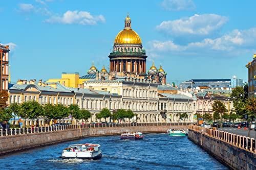 Haeran River Vollbohrer Schöne St Petersburg Russland Diy 5D Diamond Painting By Number Unique Kits Home Wall Decor von Haeran River