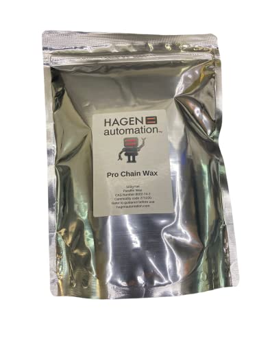 Pro Chain Wax 500 g – Hochraffiniertes Paraffinwachs speziell für Heißwachsketten von Hagen Automation