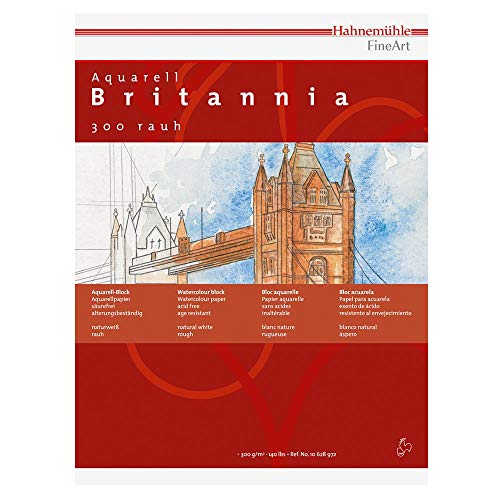 Aquarellkarton 50x65cm/rauh 300gr. Oberfläche Britannia Packung Aquarellkarton 50x65cm/rauh 300gr. Oberfläche Britannia Packung von Hahnemühle