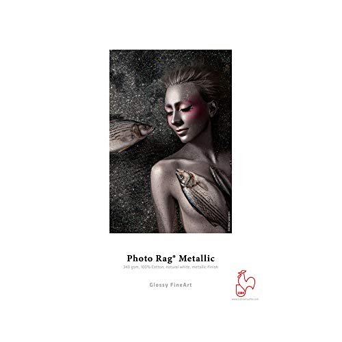 Hahnemühle 10641760 Photo Rag® Metallic 340gsm A2 25 Blatt von Hahnemühle