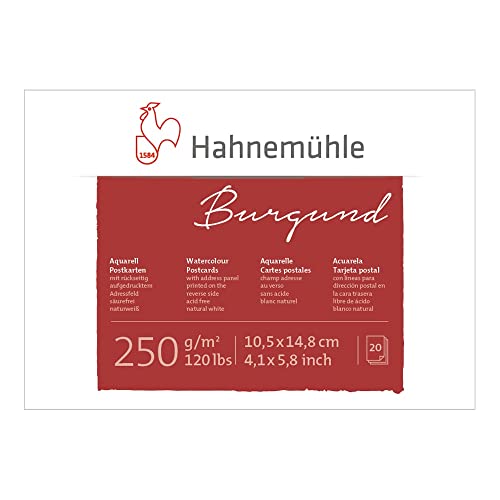 Hahnemühle AQUARELL-POSTKARTEN BLOCK 628090 20BL von Hahnemühle