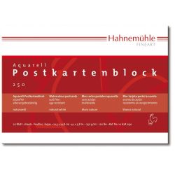 Aquarell Postkartenblock rau A6 250g/m² 20 Blatt von Hahnemühle