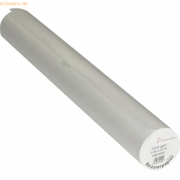 Hahnemühle Skizzenpapier Rolle 33cmx20m 40/45g transparent von Hahnemühle