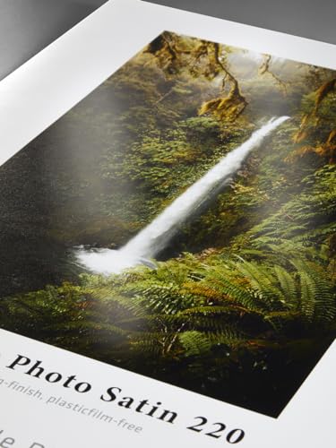 Hahnemühle Sustainable Photo Satin, nachhaltiges Fotopapier, perlglänzend, naturweiß, 220 g/m² (297 x 420 mm) von Hahnemühle