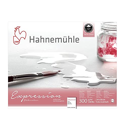 Hahnemuhle Expression Watercolor Block Cold Pressed 24X30 cm 20 sheets von Hahnemühle