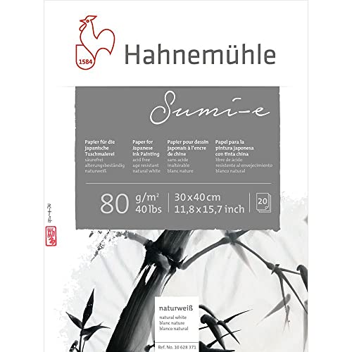 Hahnemuhle Sumi-e 80gsm Paper – 30 x 40 cm von Hahnemühle