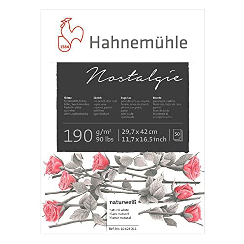 Hahnemühle Store Hahnemühle Skizzenpapier Nostalgie, 190 g/m² A3-Block von Hahnemühle