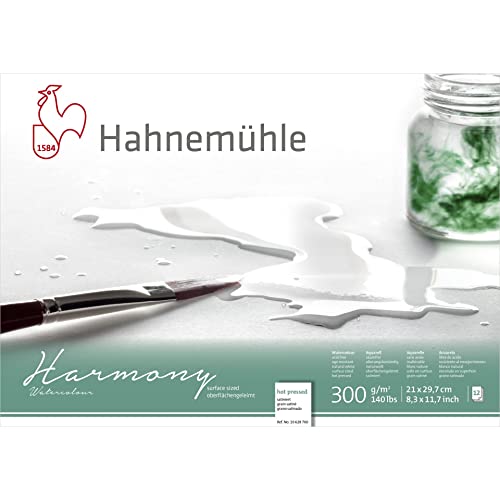 Hahnemuhle Harmony Watercolour Block Hot Press A4 von Hahnemühle