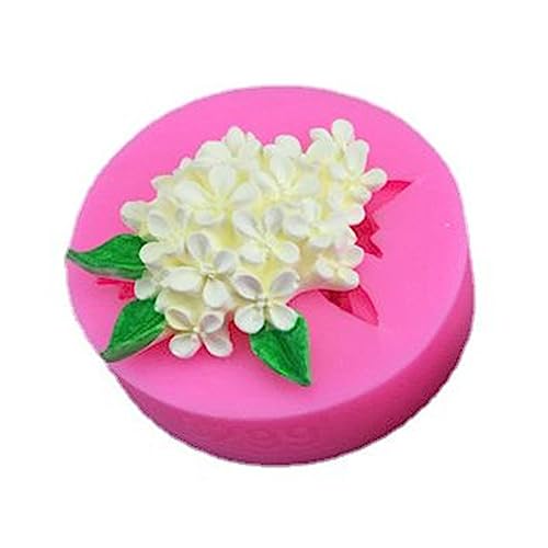 3D-Blumen-Silikonform, handgefertigte Seife zur Herstellung von Harzformen, Fondant, Kuchendekoration von Haiki