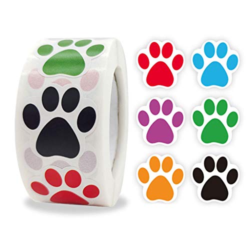 500pcs Pfotendruckaufkleber Hund Für Katzenbärenpfoten Labels Aufkleber Für Laptop Belohnung Lehrer Schüler Schreibwaren 500pcs Pfotendruckaufkleber Hund Für Katzenbärenpfoten Labels Aufkleber Für Laptop Belohnung Lehrer Schüler Schreibwaren von Haiki