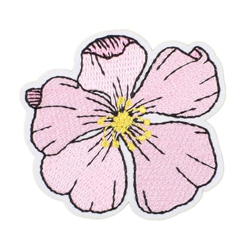 Aufnäher mit Cartoon-Bus, bestickt, Blumen, zum Aufbügeln, bestickt, Reparaturflicken Aufnäher mit Cartoon-Bus, bestickt, Blumen, zum Aufbügeln, bestickt, Reparaturflicken von Haiki
