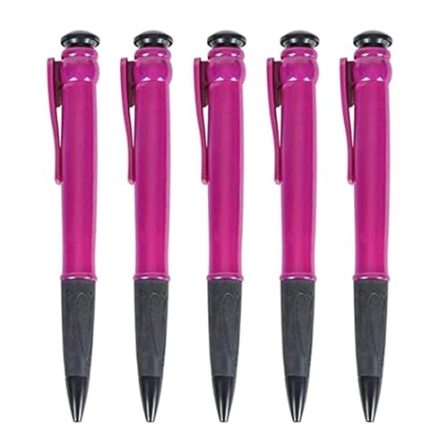 Jumbo-Stift, lustiger großer Kugelschreiber, großer Kugelschreiber, großer Schreibstift, Zuhause, Schule, Büro, Kinder, Studenten, Geschenk, Kugelschreiber, 5 Stück von Haiki