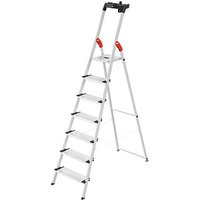 Hailo Stehleiter L80 ComfortLine alu 7 Stufen, H: 232,0 cm von Hailo