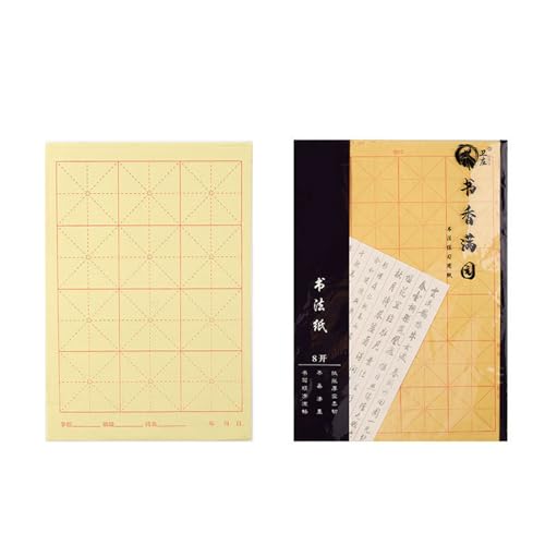 Reispapier handgeschöpftes Xuan-Papier mit Rastern, praktisches chinesisches Papier für Liebhaber von Haipink