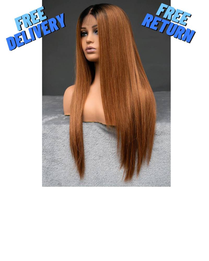 Lace Front Perücke, Ziehen Sie Die Königin Perücken Für Frauen, Cosplay Braune Schwarze Weiße von HairyBerrysWigs