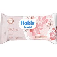 Hakle Feuchtes Toilettenpapier Balance 1-lagig, 42 Tücher von Hakle