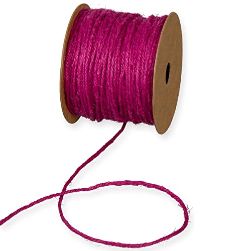 HALBACH Jutekordel Basic 50m lang 100% Jute Pink%% von Halbach