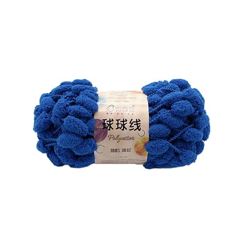 Pomp-A-Doodle Garn, handgewebtes DIY Material Pompom Faden Dicke Kugelgarn zum Stricken Teppich Ball Kissen Wolle gewebte Decke Häkeln Chunky Garn (40) von HalcyonFit