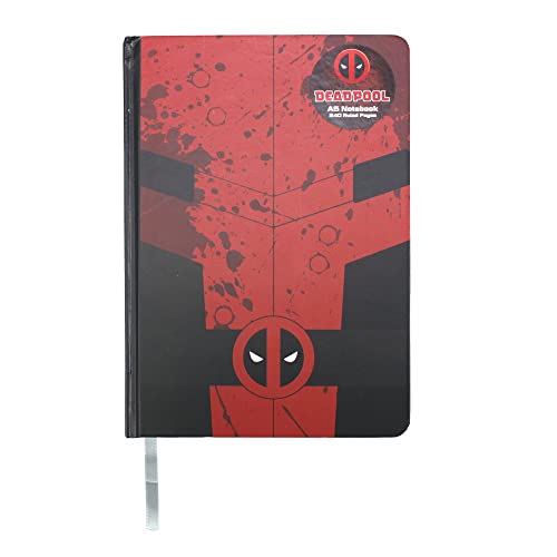 Half Moon Bay: A5 Notizbuch – Marvel (Deadpool) (CDU 6 Stück) von Half Moon Bay