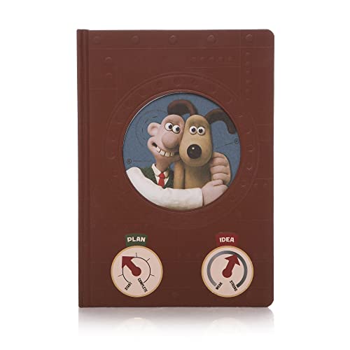 Half Moon Bay Wallace & Gromit Inventors-Notizbuch, A5 von Half Moon Bay