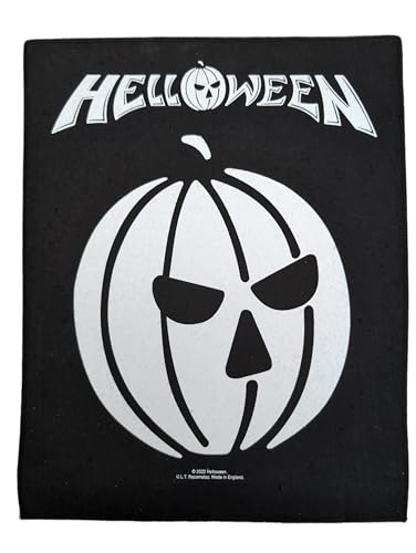 Helloween Backpatch Kürbis Logo von Halle 15 Clothes