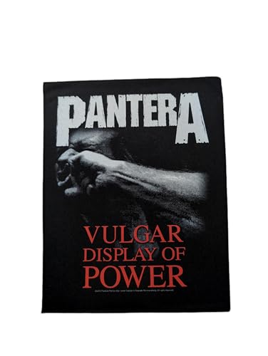 Pantera - Vulgar Display of Power - Unisex Backpatch multicolor 100% Polyester Band-Merch, Bands von Halle 15 Clothes