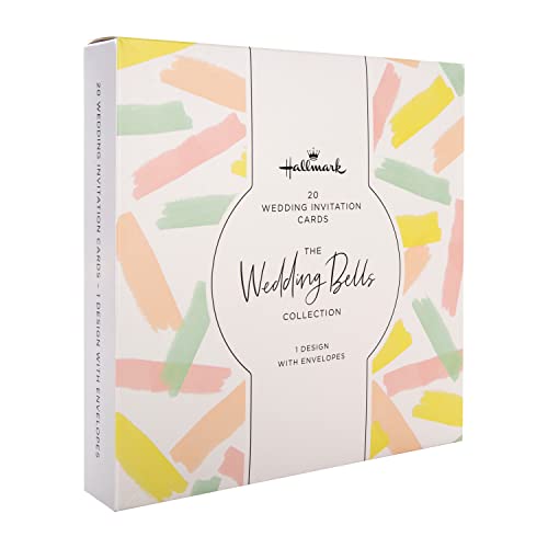 Hallmark Hochzeitseinladungskarten – Multipack mit 20 Stück in 1 niedlichem Design von Hallmark