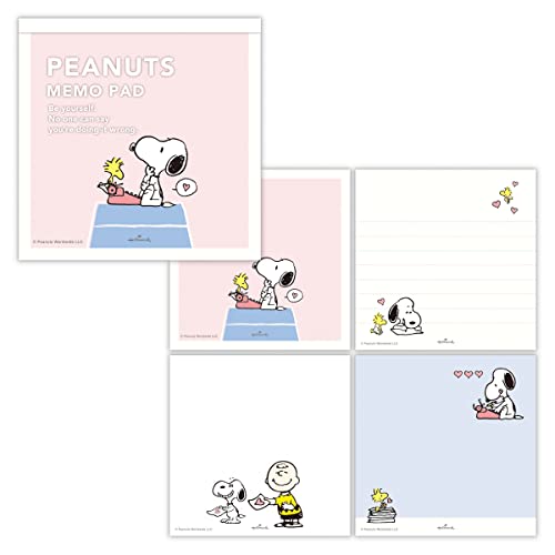 Hallmark Snoopy 812263 Notizblock, Rosa von Hallmark