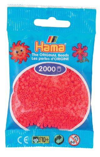 HAMA Perlen, Mini-Größe 2.5mm Kirsche (Cereza flúor) von Hama