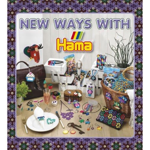 Hama Perlen 399-15 Inspiration Heft Nr. 15 Vorlagenbuch mit farbenfrohen Ideen, Motiven und Anleitungen zum Basteln mit Bügelperlen, kreativer Bastelspaß für Groß und Klein von Hama