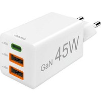 hama GaN-Ladeadapter weiß, 45 Watt von Hama