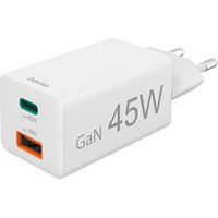 hama GaN-Ladeadapter weiß, 45 Watt von Hama