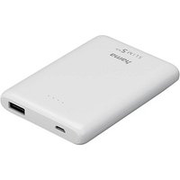 hama SLIM 5HD Powerbank 5.000 mAh weiß von Hama