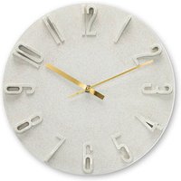 hama Wanduhr Korfu beige Weizenstroh, Ø 30,0 cm von Hama