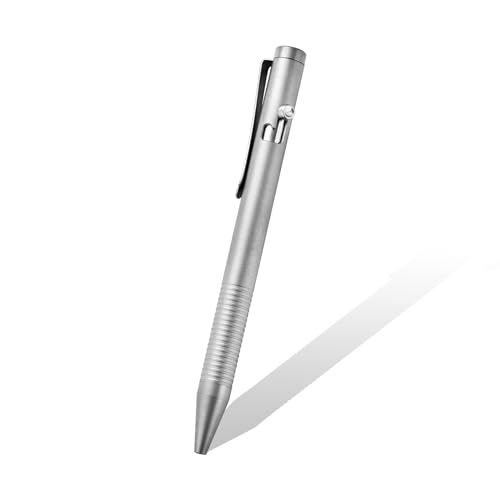 Hamans Titan Bolt Action Stift mit Clip Kugelschreiber Pocket Pen Kompakte Größe EDC Stift für den täglichen Transport von Hamans