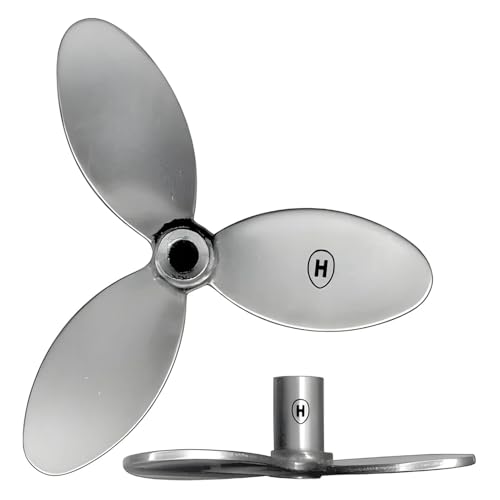 Hammacher 18/8 Edelstahl Propeller-Rührkopf, 70mm Rührfläche Durchmesser von Hammacher