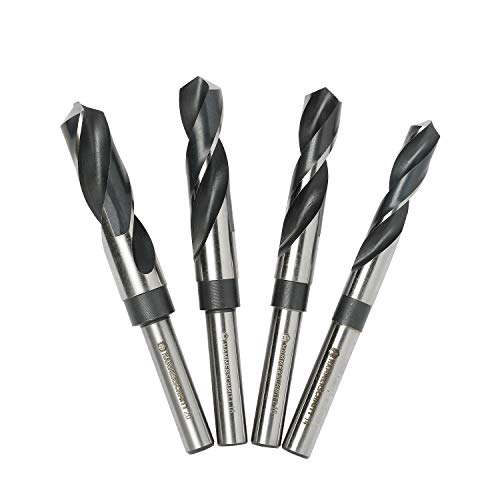 Hammerschmitt HSS-Bohrer-Set 4-teilig – ø 14, 16, 18, 20 mm, Spiralbohrer, Metallbohrer von Hammerschmitt