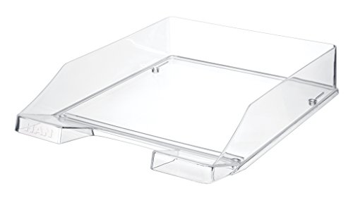 HAN 1026-X-23, Briefablage KLASSIK, 18 Stück, Modern, Schick, Transparent und Hochglänzend, 6er Packung, transparent-glasklar (18er Set | glasklar) von HAN