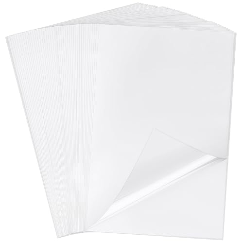 Handepo 150 Blatt wasserdichte Inkjet-Transparenzfolie, 33 x 48 cm, Tintenstrahl-Transparenzfolie für Siebdruck, 4 mm Tintenstrahlfolie für Siebdrucker von Handepo