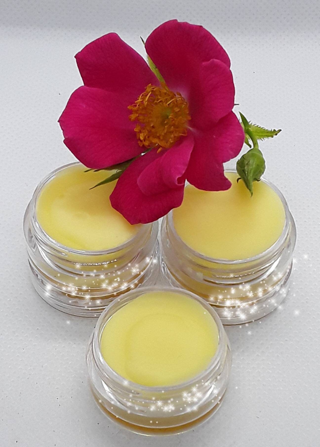 Rosen-Lippenbalsam Öko Lipbalm von Handgeschick