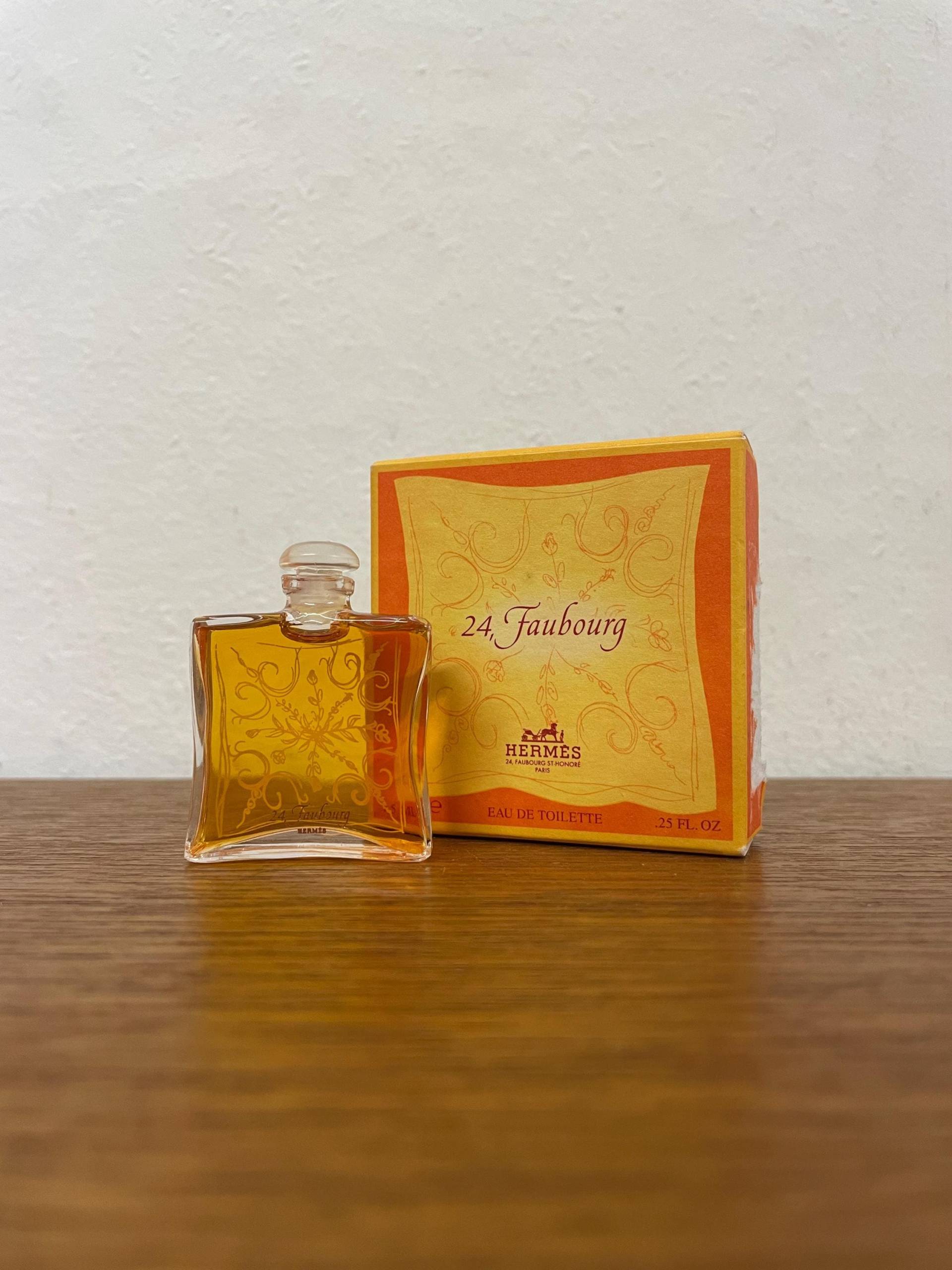 Mini Vintage Hermès 24, Faubourg Parfum Eau De Toilette 7, 5Ml Miniatur Flakon Mit Ovp Duft von HannoverVintagestore