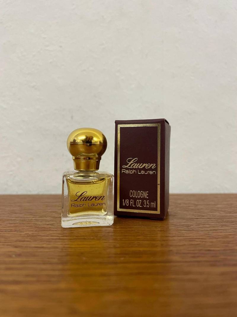 Mini Vintage Lauren Ralph Parfum Eau De Toilette 3, 5Ml Miniatur Flakon Mit Ovp Duft von HannoverVintagestore