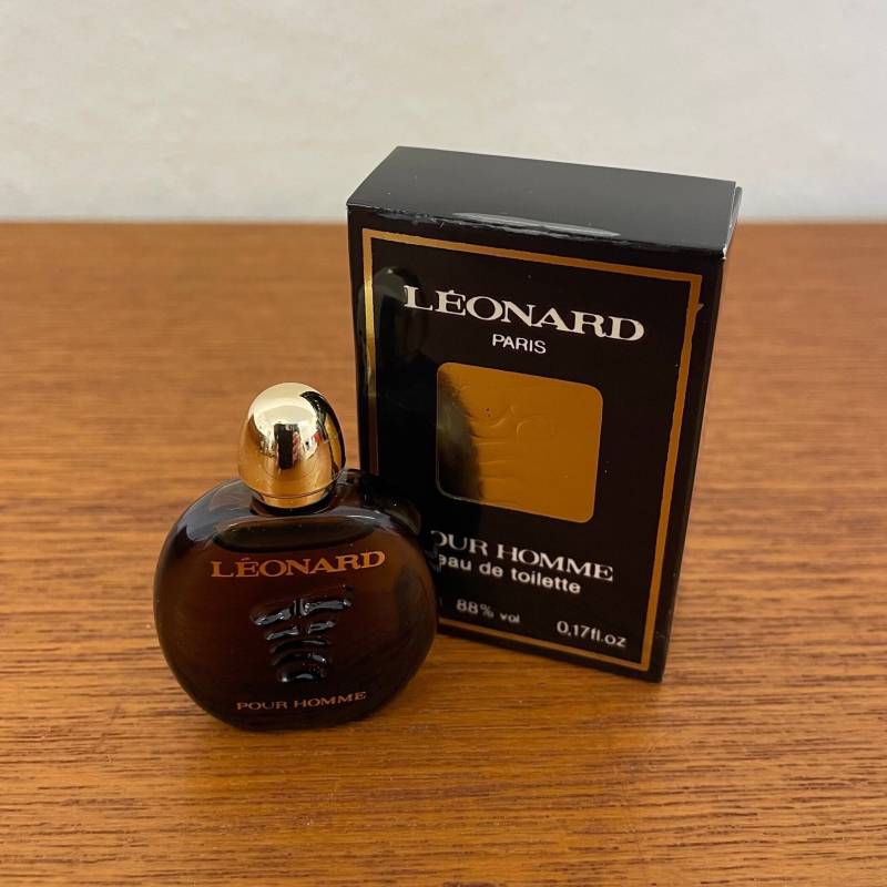 Mini Vintage Leonard Pour Homme Parfum Duft Miniatur Flakon Mit Ovp von HannoverVintagestore